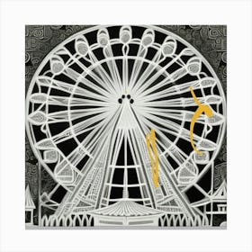 Ferris Wheel Canvas Print