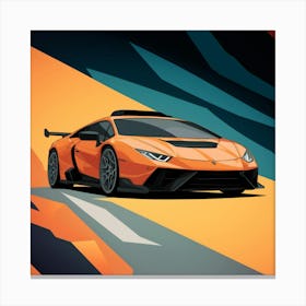 Lamborghini Canvas Print