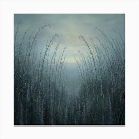 Whispers Of Tranquility A Serene Floral Landscape (3) Canvas Print