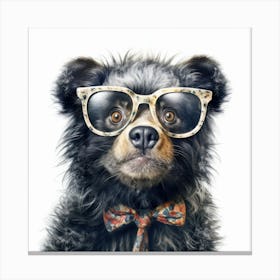 Bear In Sunglasses 1 Canvas Print