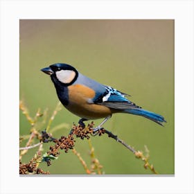 Blue Tit 71 Canvas Print