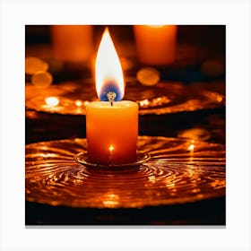 Candlelight Canvas Print