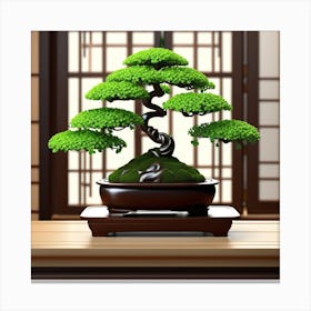 Bonsai Tree 1 Canvas Print