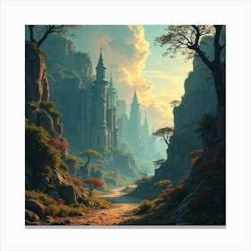 Land Of Gold Canvas Print