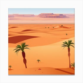 Sahara Desert 73 Canvas Print