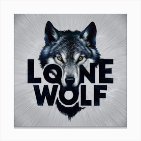 Lone Wolf Canvas Print