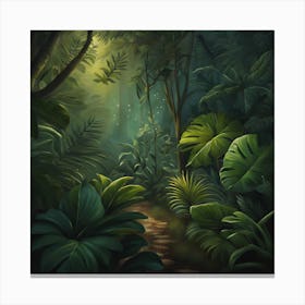 Forest Path Canvas Print