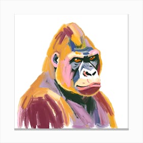 Cross River Gorilla 02 Canvas Print
