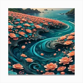 Lotus Flower 19 Canvas Print