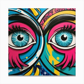 Eyes Of The World Canvas Print