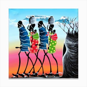 African Women Canvas Print