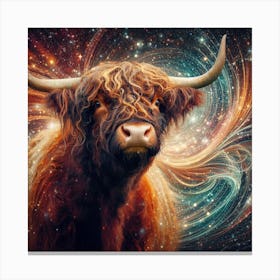 Highland Cow 22 Canvas Print