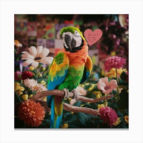 Parrot 3 Canvas Print