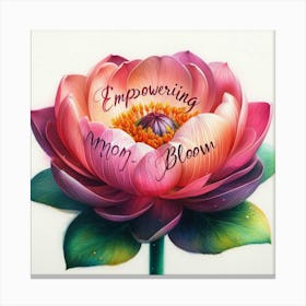 Lotus Flower Canvas Print