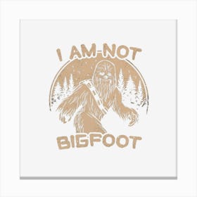 Bigfoot Parody Canvas Print
