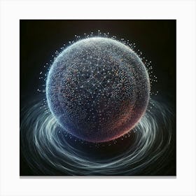 Abstract Sphere 2 Canvas Print