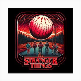 Stranger Things Canvas Print