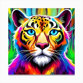 Tiger Painting Canvas Print