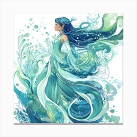 Mermaid 18 Canvas Print