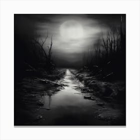 Dark Forest Canvas Print