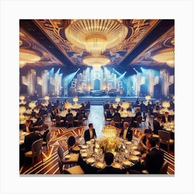 Banquet Hall Canvas Print