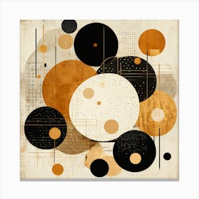 Abstract Circles Canvas Print