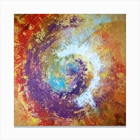 A fiery whirlwind of change Canvas Print