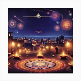 Diwali 1 Canvas Print