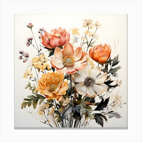 Ethereal Bouquet Canvas Print