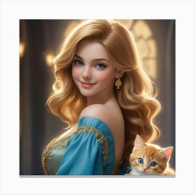 Cinderella 137 Canvas Print