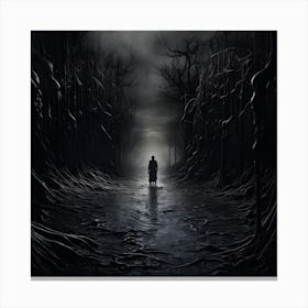 Dark Forest Canvas Print