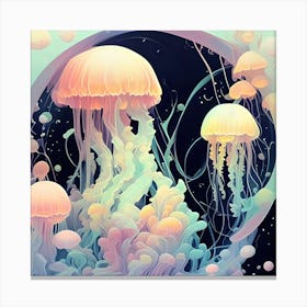 Jellyfish 5 Canvas Print