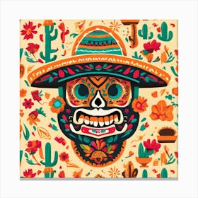 Day Of The Dead 53 Canvas Print