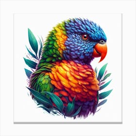 Parrot of Lorikeets 3 Canvas Print