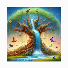 Tree Of Life 587 Canvas Print