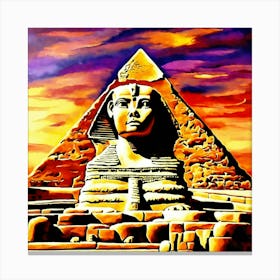 Sphinx Canvas Print