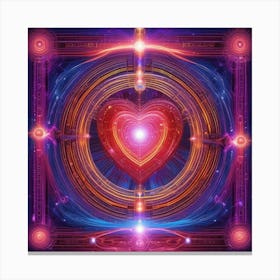 Heart Chakra Canvas Print