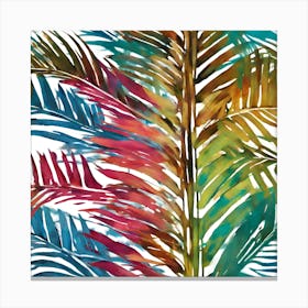 Palm Leaves Canvas Print