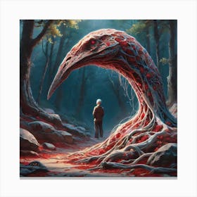 Creature Of The Forest 1 Canvas Print