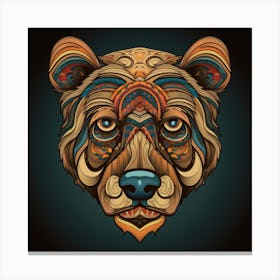 Brown Bear Canvas Print