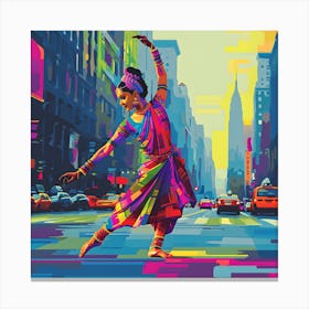 Indian Dancer 2 Canvas Print