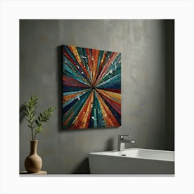 Burst Of Color Canvas Print