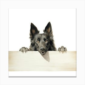 German Shepherd Dog 4 Canvas Print