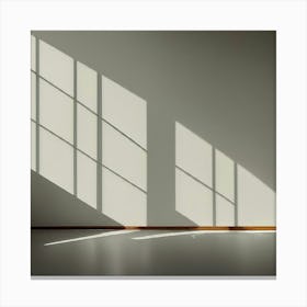 Shadows On A Wall Canvas Print