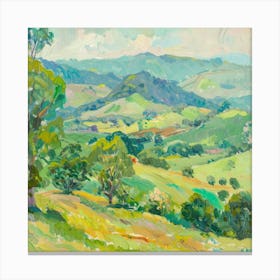 Sydney Hills Canvas Print