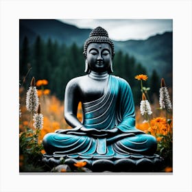 Buddha Meditation Canvas Print