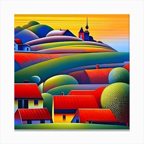 Landscape By Daniel Canvas Print