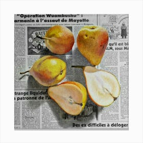 Pears Canvas Print