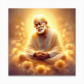 Sai Baba 5 Canvas Print