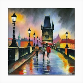 Charles Bridge 3 Canvas Print